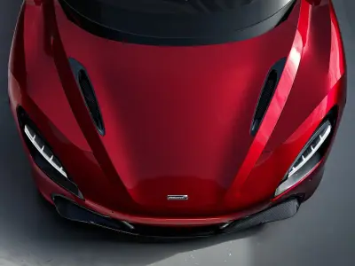 McLaren 720s Low-poly 3D model