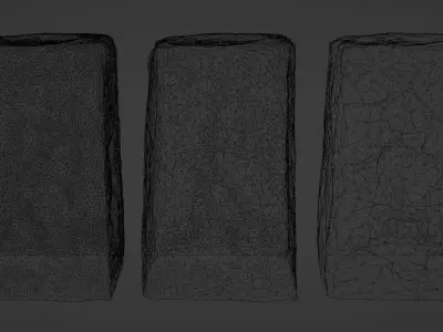 Antique Candle PhotoScanned 3D Model Realism Low-poly 3D model