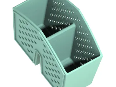 Premium Stationery Holder 3D print model