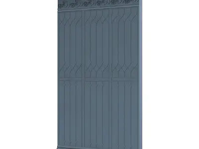 Classic Decorative Wall Panel 3D model
