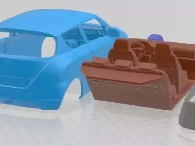 Suzuki Swift 3 door 2011 Printable Car 3D print model