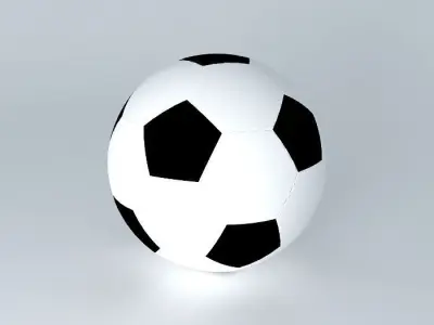 Football ball Free 3D model