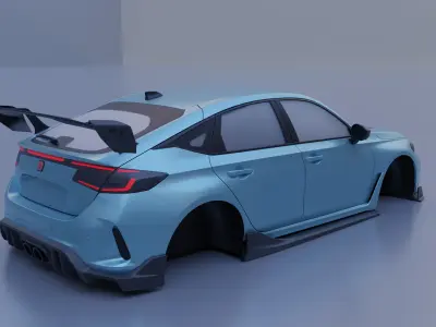 Honda Civic FL5 ADRO 3D model