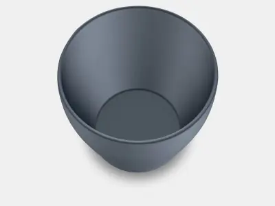 PERSILLADE Plant pot Low-poly 3D model