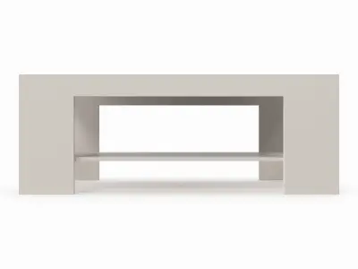 Plastic table 3D model