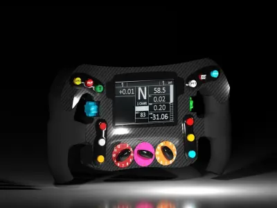 Mclaren F1 Steering Wheel 3D print model