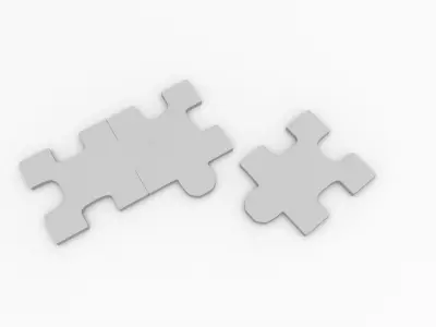 Puzzle Piece 3D model