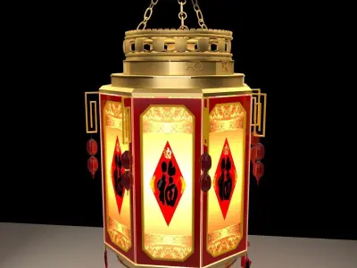 Chinese Lantern 3D model