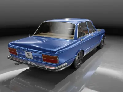 Fiat 130 1970 3D model