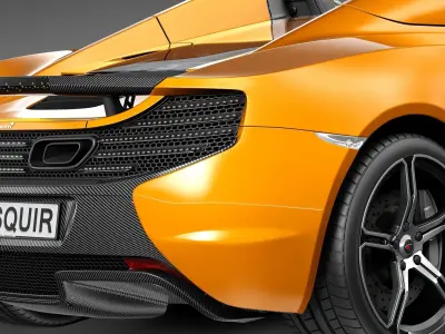 Mclaren 650S Spider 2015 3D model