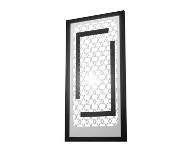 Door Security Screen six 2 3D model