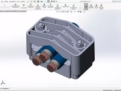 Cable clamp KO3 24-32 3D model