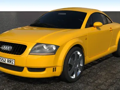 Audi TT quattro Sport 3D model 3D model