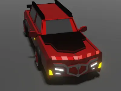palathai car 3D model