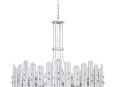Bolton 8 Light Chandelier  3D model