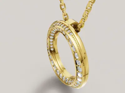 Graff Pendant 3d print model C 84 3D print model