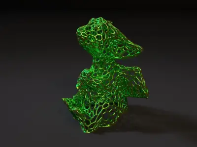 Baby dragon 3D print model