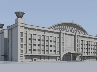 Hospital 3D model