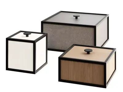 Frame Decoration Box by Audo Copenhagen 3D model