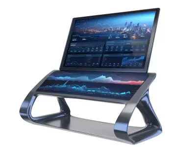 Multifunction display 3D model