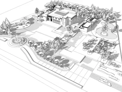Hotel -B1 3D model