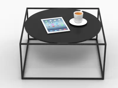 Contemporary Coffee Table 3D model