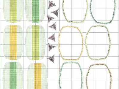 Volleyball ball 3D model