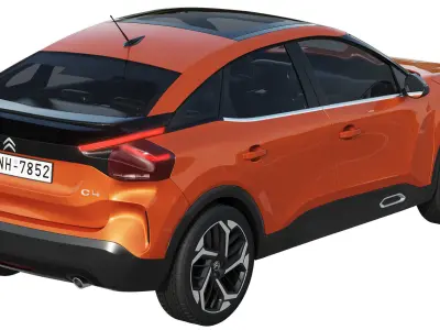 Citroen C4 2021 3D model