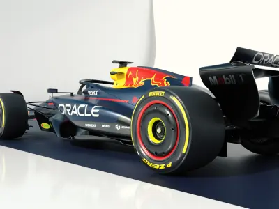 F1 RedBull RB-21 2025 Low-poly 3D model