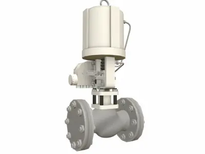 Control Valve Model Low-poly 3D model