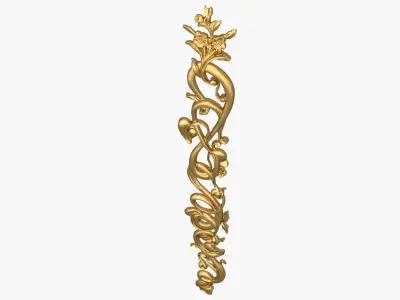 Classic decor ornament 200 3D model