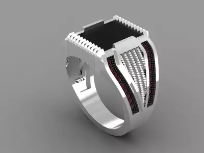 NEO MAN RING MODEL21 3D print model