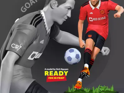Ronaldo 2022-2023 Kit 3D print model