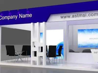 Exhibition 3D model 3D model