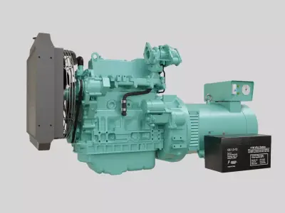DG Diesel Generator 3D model