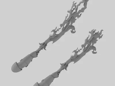  Infernal Blades Free 3D print model