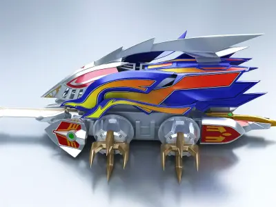 Battle racing 3DMODEL 3D model