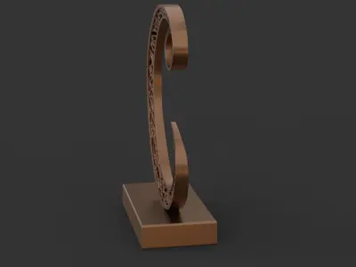 Decoration moon 3D model