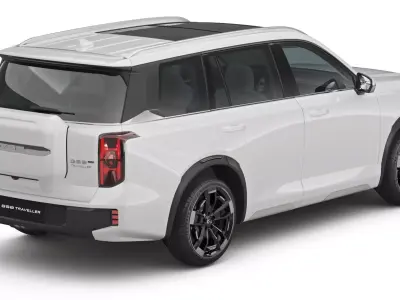 2026 GAC GS8 Traveler with Interior 3D model