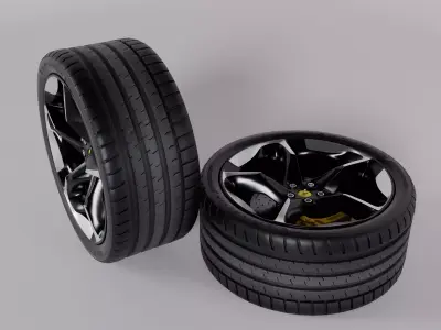 Ferrari Purosangue Wheel 3D model