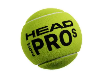 Padel balls 3D model