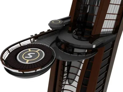 Stark Tower 3D model