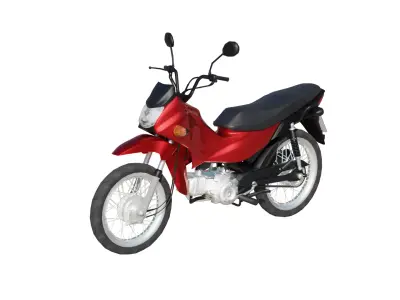 Moto Pop 110i Para Jogos Mobile ou PC Low-poly 3D model