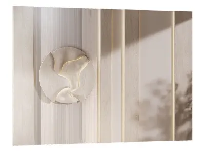 decorative wall 05 3D model