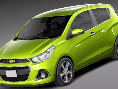 Chevrolet Spark CG 2016 3D model