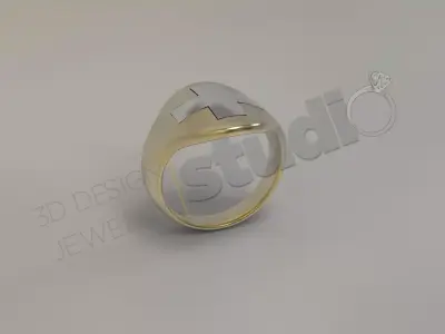 Luxury Gavello fashion ring 3d model 3D print model