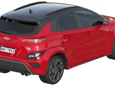Hyundai Kona N-Line 2022 3D model