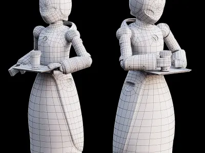 AVE Orihime-d animated PBR UNREAL ENGINE Low-poly 3D model