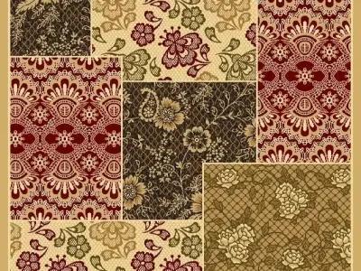 Carpet for the interior design 3D model