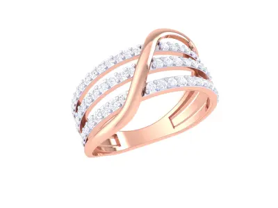 The Pinnacle of Luxury Exclusive Diamond Rings  3D print model